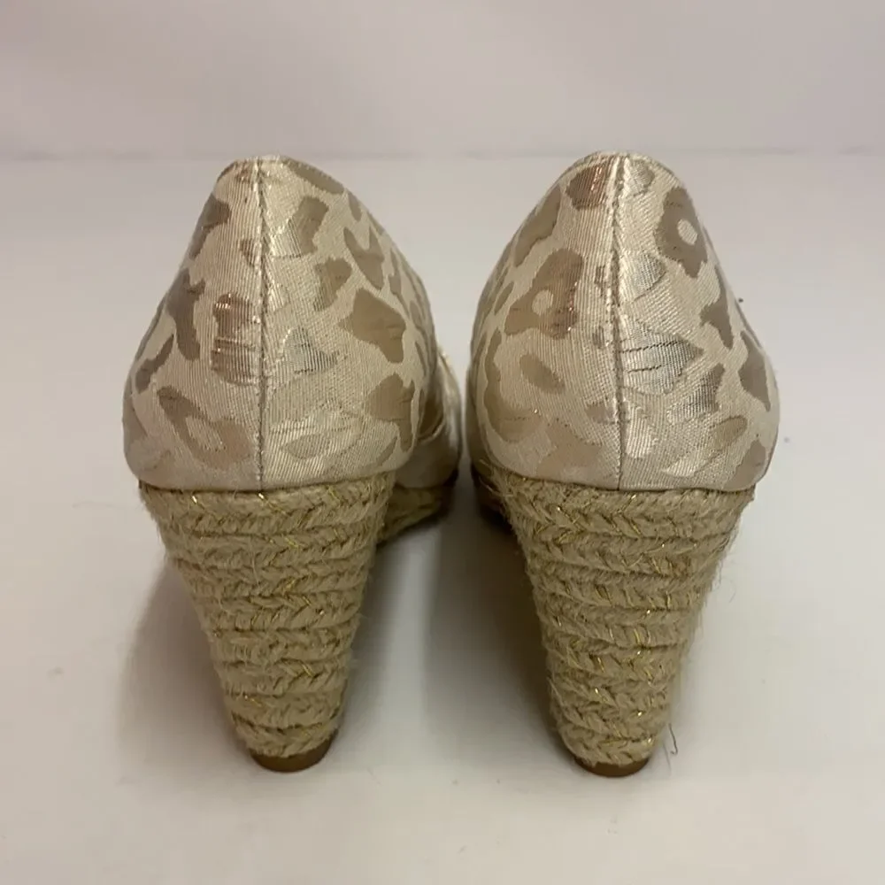 Kelly‎ and Katie Ivala Espadrille Wedge Sandal Size 8.5M A21